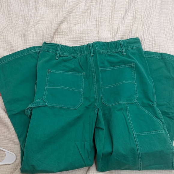 BDG Vibrant Green Denim Pants - Picture 2 of 3
